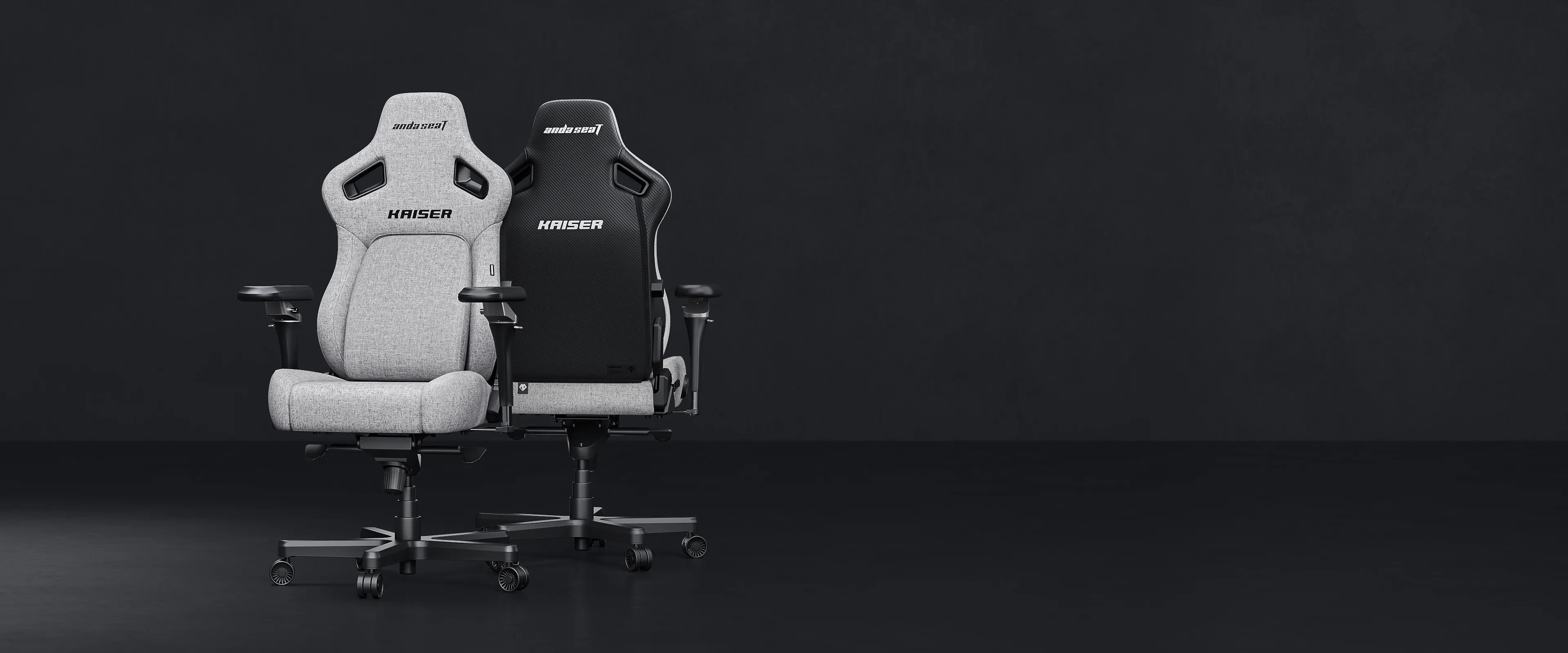 andaseat new kaiser 4 ash gray gaming chair
