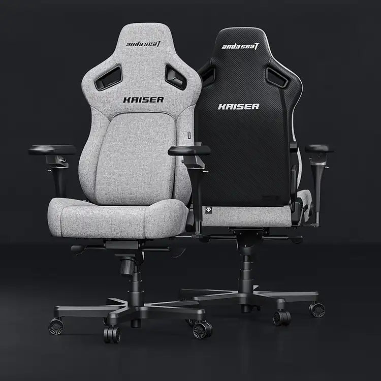 andaseat new kaiser 4 ash gray gaming chair
