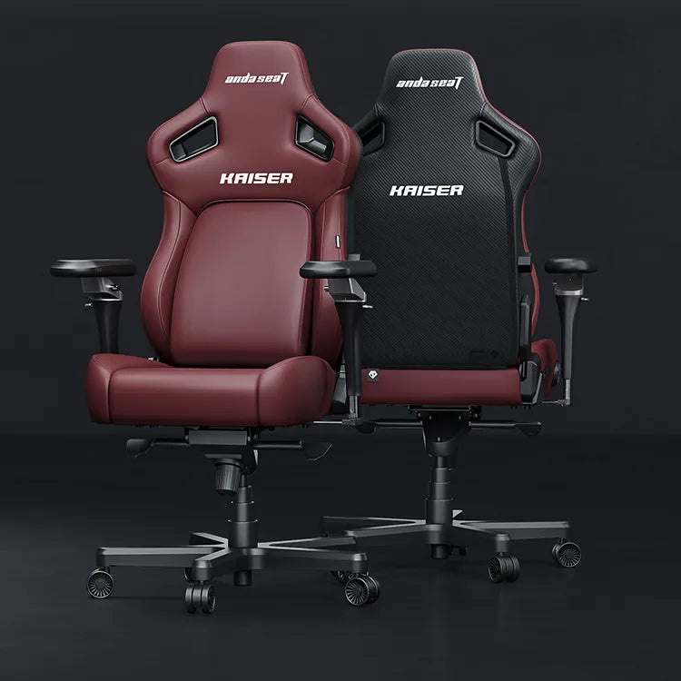 andaseat new kaiser 4 classic maroon gaming chair