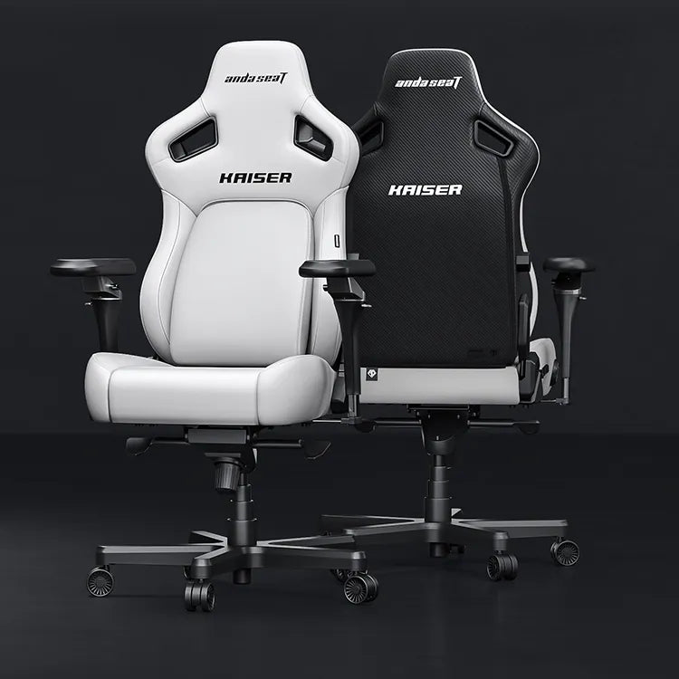 andaseat new kaiser 4 cloudy white gaming chair
