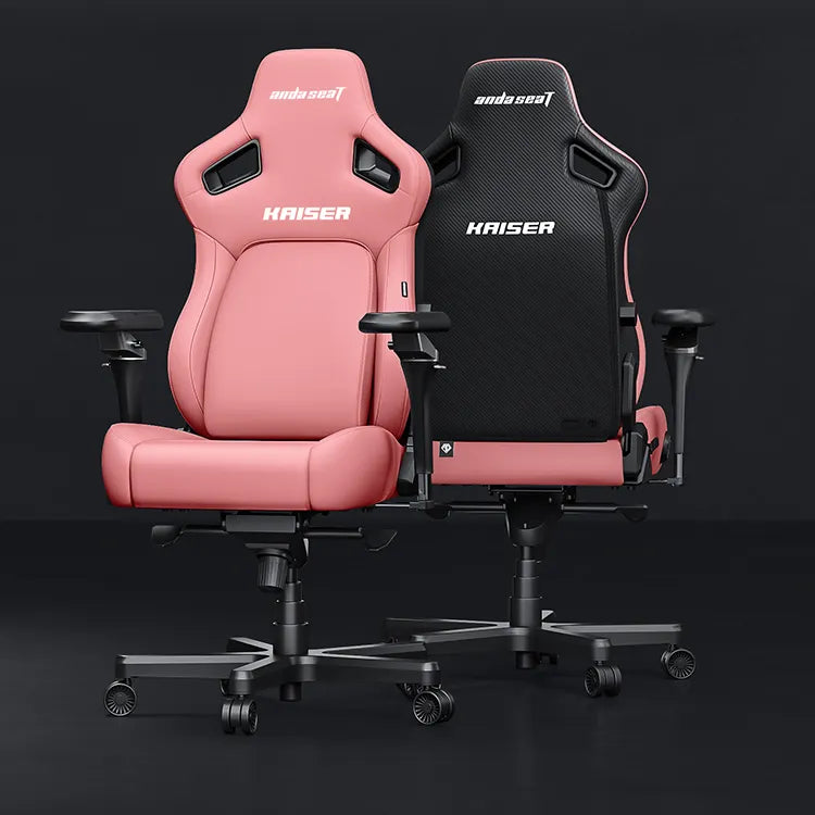 andaseat new kaiser 4 creamy pink gaming chair