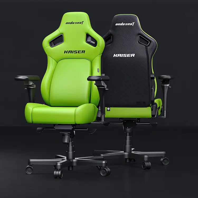 andaseat new kaiser 4 cyber green gaming chair