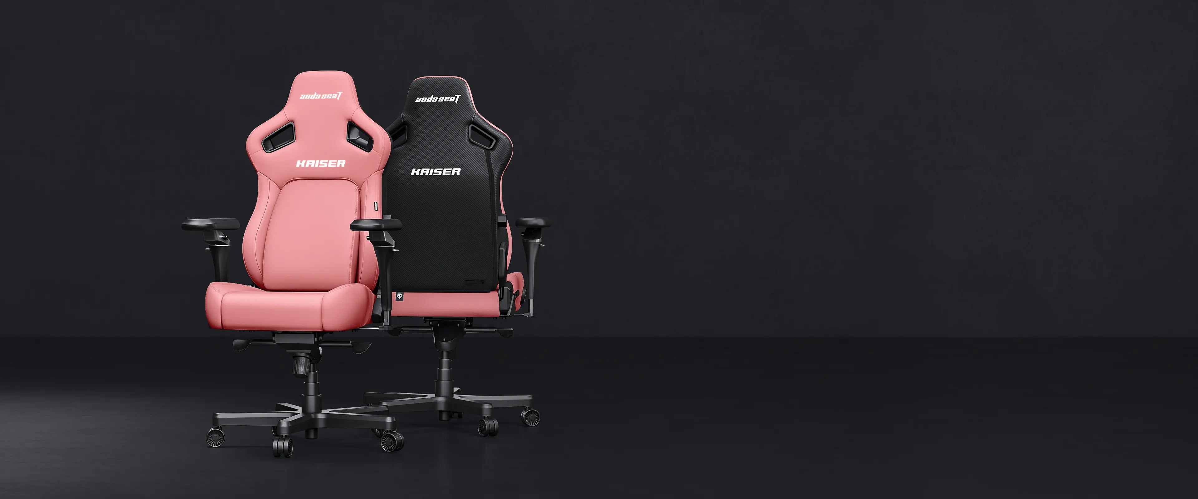 andaseat new kaiser 4 creamy pink gaming chair