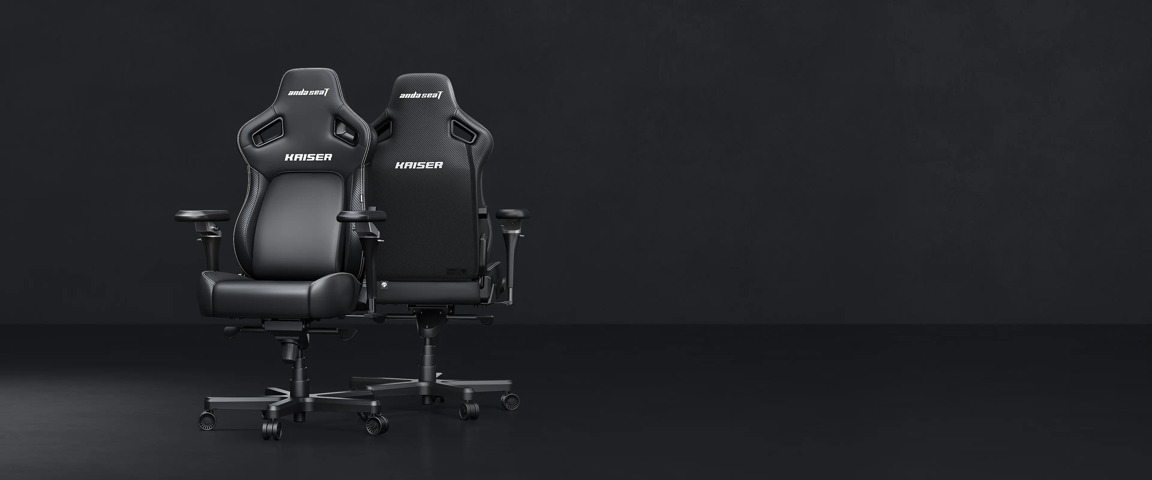 andaseat new kaiser 4 elegant black gaming chair